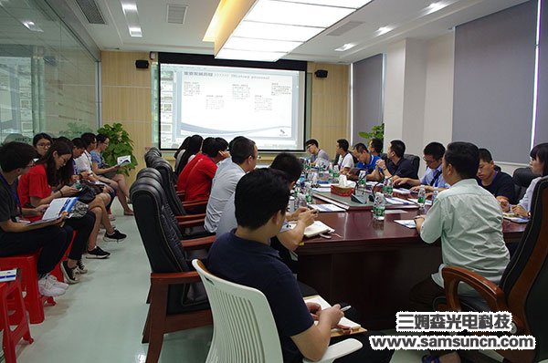 Peking University College of Engineering Doctoral Student Service Group and town leaders came to carry out practical research on the theme of "intelligent manufacturing" in our company_hjhb861.com